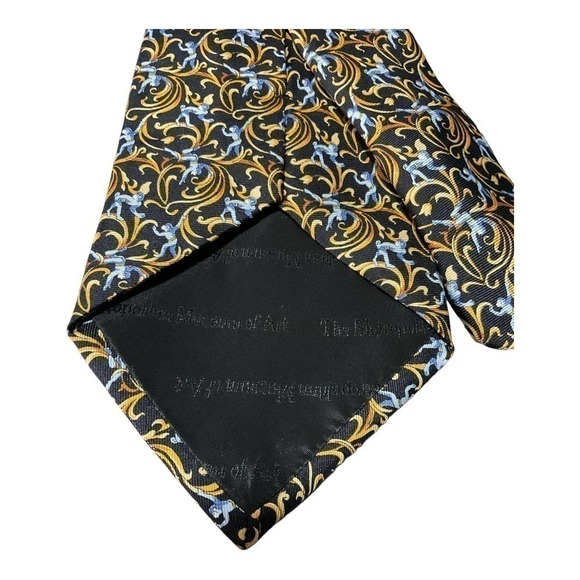 The Metropolitan Museum of Art Men’s 100% Silk Tie made in Italy - Picture 6 of 13